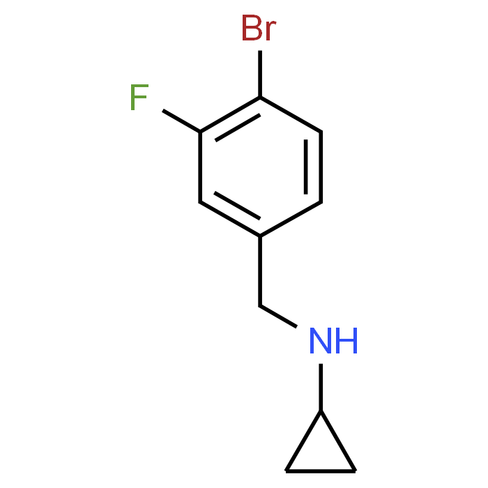 N-(4-Bromo-3-fluorobenzyl)cyclopropanamine
