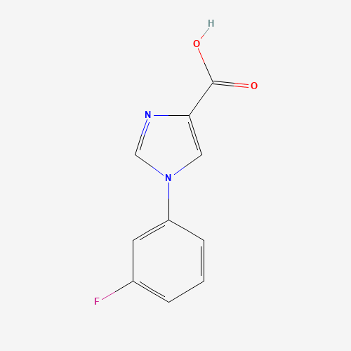 1-(3-Fluorophenyl)-1H-imidazole-4-carboxylic acid