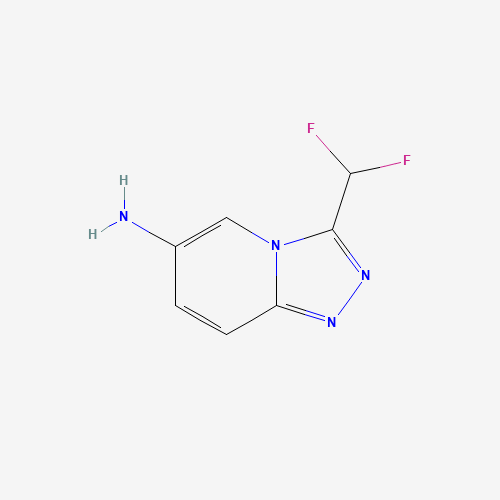 3-(Difluoromethyl)-[1,2,4]triazolo[4,3-a]pyridin-6-amine