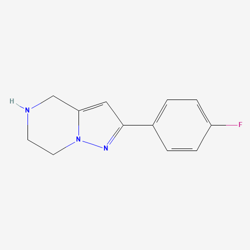 2-(4-Fluorophenyl)-4,5,6,7-tetrahydropyrazolo[1,5-a]pyrazine