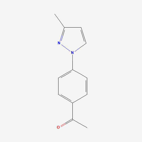1-(4-(3-Methyl-1H-pyrazol-1-yl)phenyl)ethan-1-one