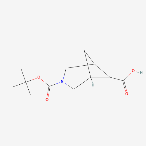 rel-(1R,5S,6s)-3-(tert-Butoxycarbonyl)-3-azabicyclo[3.1.1]heptane-6-carboxylic acid
