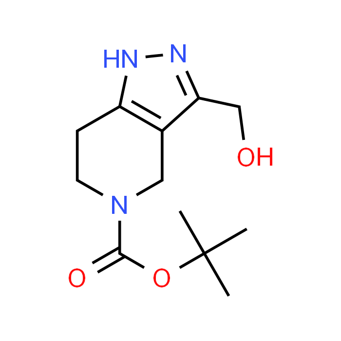 tert-Butyl 3-(hydroxymethyl)-6,7-dihydro-1H-pyrazolo[4,3-c]pyridine-5(4H)-carboxylate