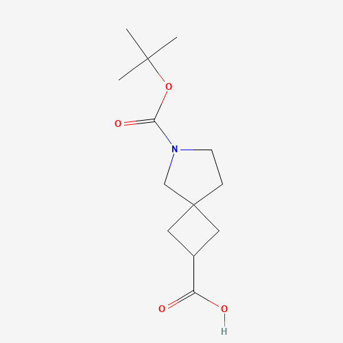 6-(tert-Butoxycarbonyl)-6-azaspiro[3.4]octane-2-carboxylic acid