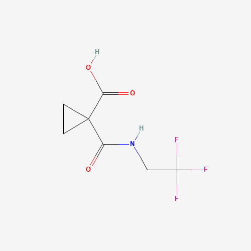 1-((2,2,2-Trifluoroethyl)carbamoyl)cyclopropane-1-carboxylic acid
