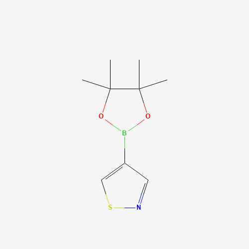 4-(4,4,5,5-Tetramethyl-1,3,2-dioxaborolan-2-yl)isothiazole