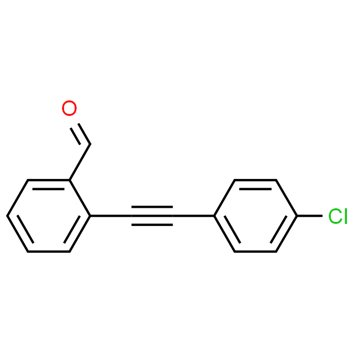 2-((4-Chlorophenyl)ethynyl)benzaldehyde