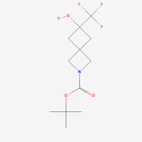 tert-Butyl 6-hydroxy-6-(trifluoromethyl)-2-azaspiro[3.3]heptane-2-carboxylate