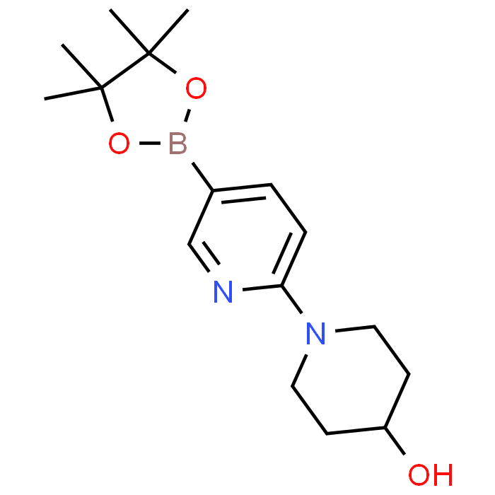 1-(5-(4,4,5,5-Tetramethyl-1,3,2-dioxaborolan-2-yl)pyridin-2-yl)piperidin-4-ol