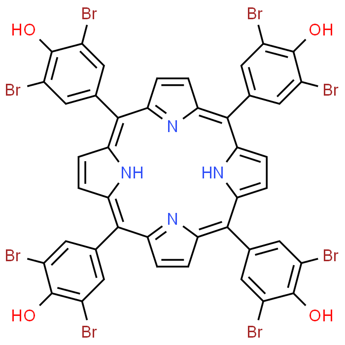 Tetra(3,5-dibromo-4-hydroxyphenyl)porphyrin