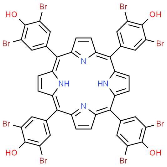 Tetra(3,5-dibromo-4-hydroxyphenyl)porphyrin