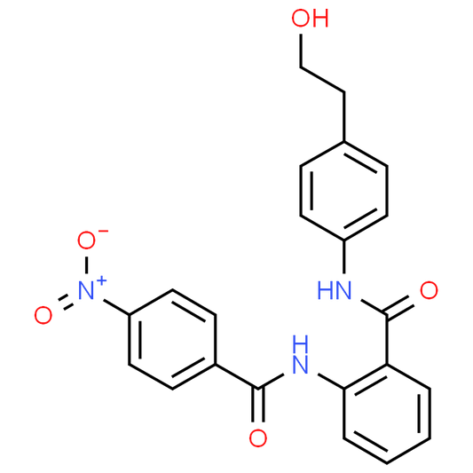 N-(4-(2-Hydroxyethyl)phenyl)-2-(4-nitrobenzamido)benzamide