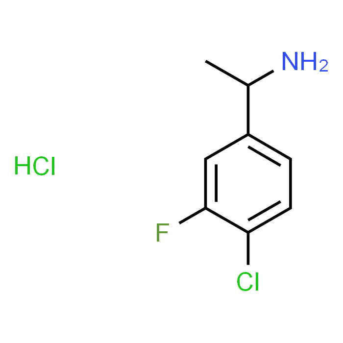 (R)-1-(4-Chloro-3-fluorophenyl)ethanamine hydrochloride