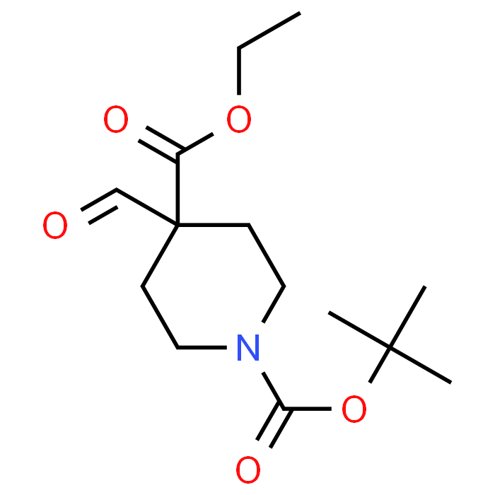 1-tert-Butyl 4-ethyl 4-formylpiperidine-1,4-dicarboxylate