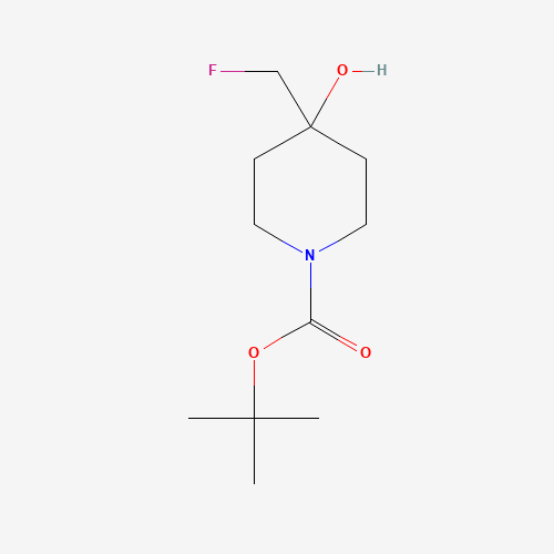 tert-Butyl 4-(fluoromethyl)-4-hydroxypiperidine-1-carboxylate