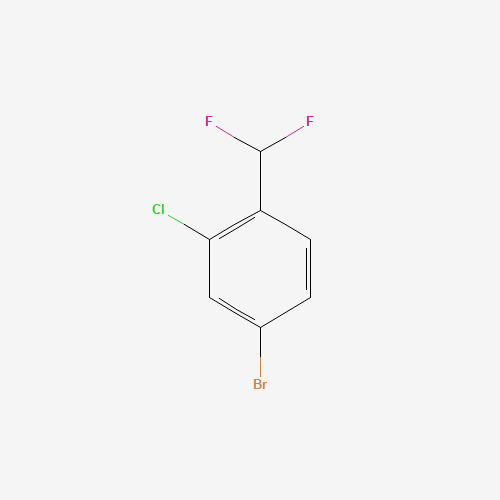 4-Bromo-2-chloro-1-(difluoromethyl)benzene