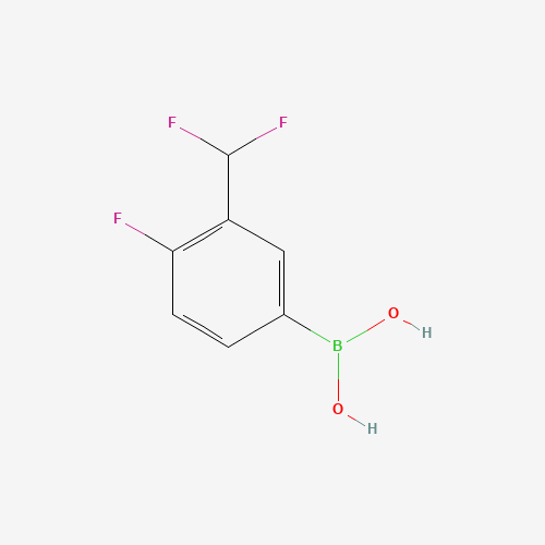 (3-(difluoromethyl)-4-fluorophenyl)boronic acid