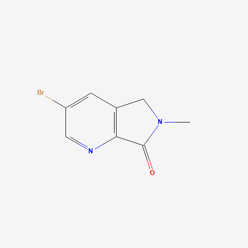 3-Bromo-6-methyl-5H-pyrrolo[3,4-b]pyridin-7(6H)-one