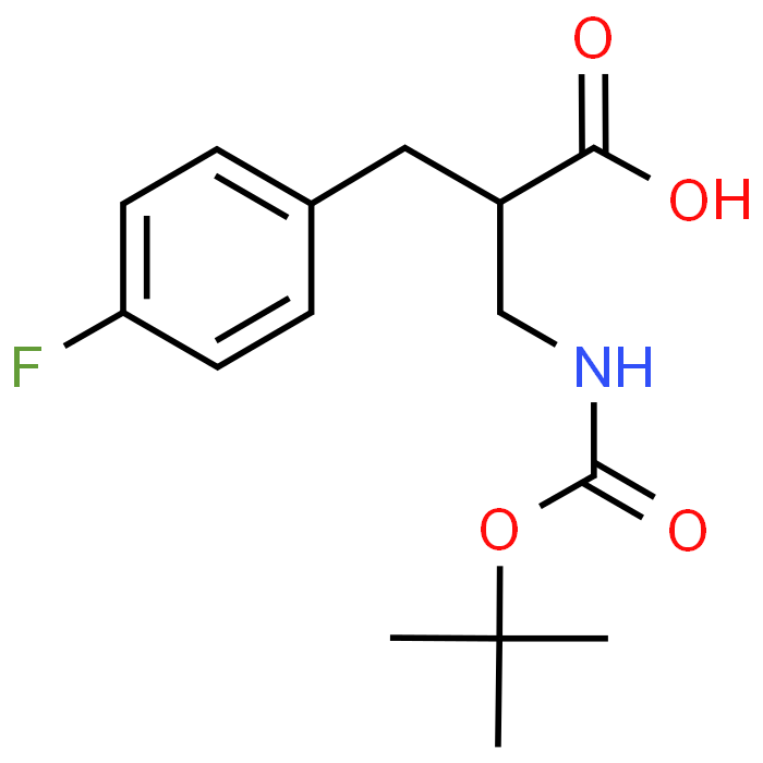 3-((tert-Butoxycarbonyl)amino)-2-(4-fluorobenzyl)propanoic acid