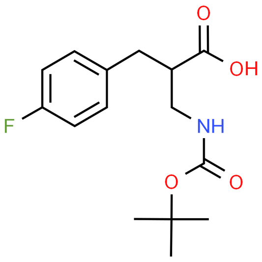 3-((tert-Butoxycarbonyl)amino)-2-(4-fluorobenzyl)propanoic acid