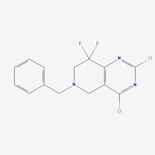 6-Benzyl-2,4-dichloro-8,8-difluoro-5,6,7,8-tetrahydropyrido[4,3-d]pyrimidine