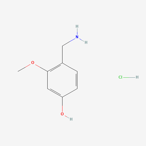 4-(Aminomethyl)-3-methoxyphenol hydrochloride