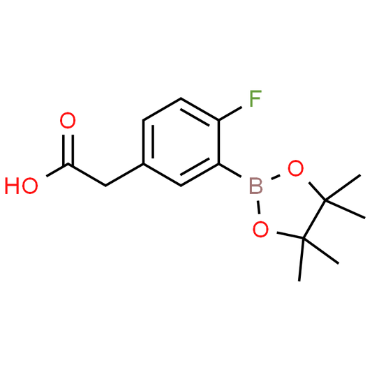 2-(4-Fluoro-3-(4,4,5,5-tetramethyl-1,3,2-dioxaborolan-2-yl)phenyl)acetic acid