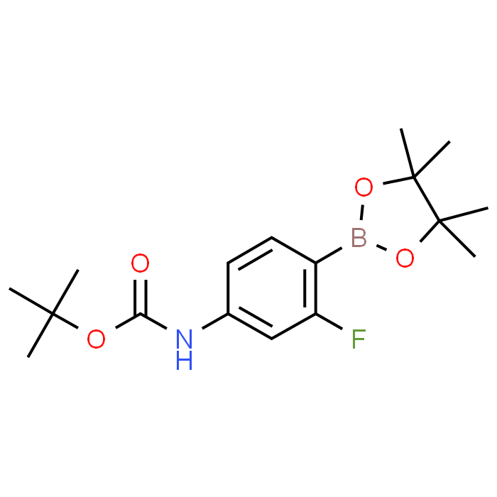 tert-Butyl (3-fluoro-4-(4,4,5,5-tetramethyl-1,3,2-dioxaborolan-2-yl)phenyl)carbamate