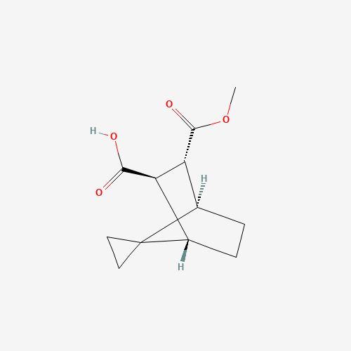 (1S,2R,3R,4R)-3-(Methoxycarbonyl)spiro[bicyclo[2.2.1]heptane-7,1'-cyclopropane]-2-carboxylic acid