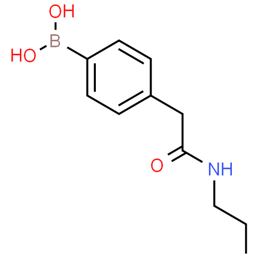 (4-(2-Oxo-2-(propylamino)ethyl)phenyl)boronic acid