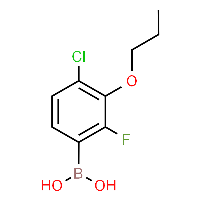 (4-Chloro-2-fluoro-3-propoxyphenyl)boronic acid