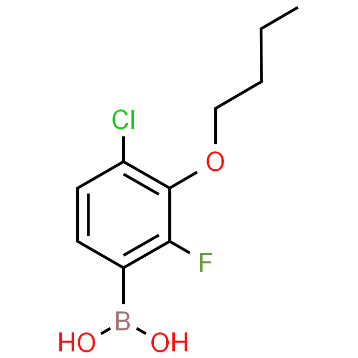 (3-Butoxy-4-chloro-2-fluorophenyl)boronic acid