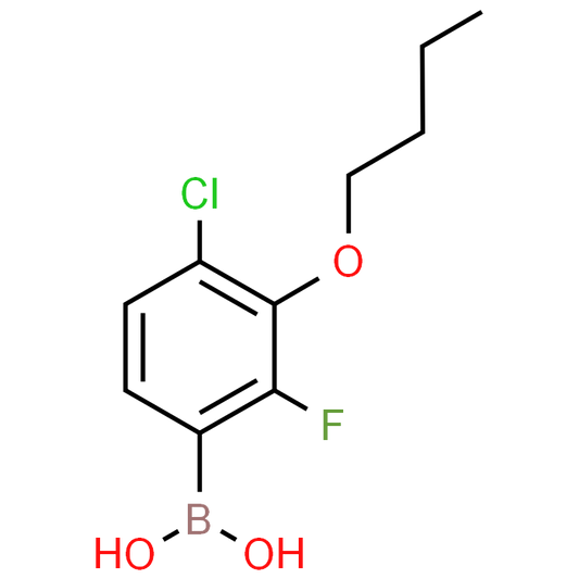 (3-Butoxy-4-chloro-2-fluorophenyl)boronic acid