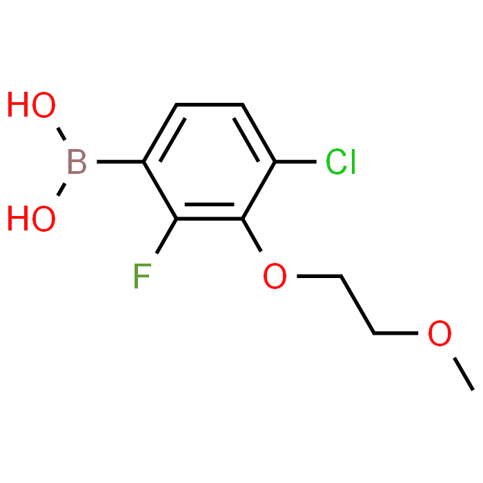 (4-Chloro-2-fluoro-3-(2-methoxyethoxy)phenyl)boronic acid