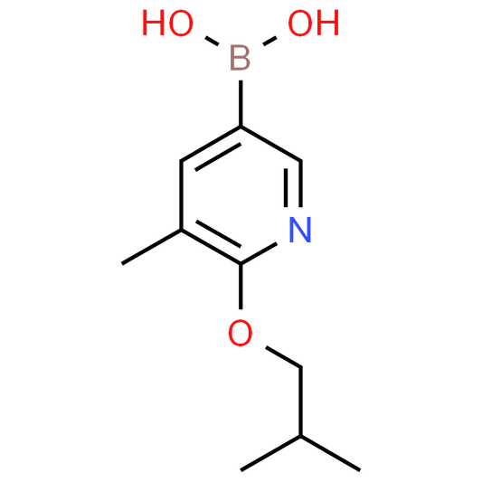 (6-Isobutoxy-5-methylpyridin-3-yl)boronic acid