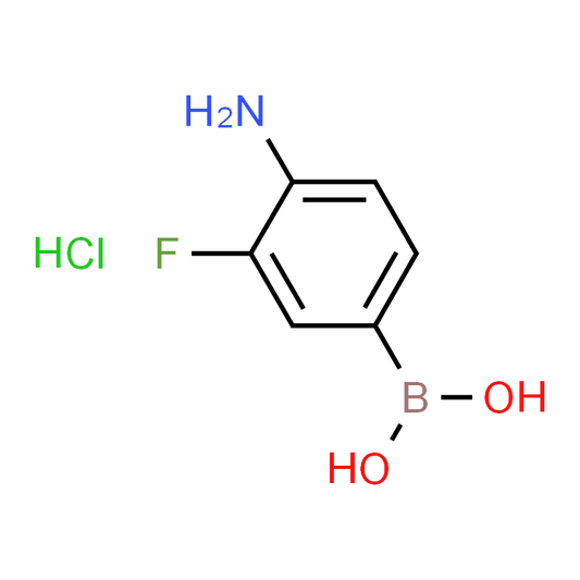 (4-Amino-3-fluorophenyl)boronic acid hydrochloride