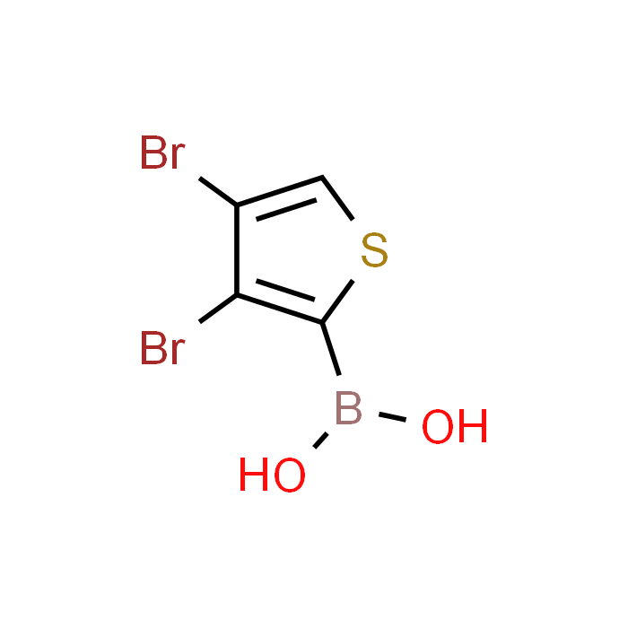 (3,4-Dibromothiophen-2-yl)boronic acid