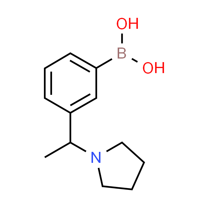 (3-(1-(Pyrrolidin-1-yl)ethyl)phenyl)boronic acid