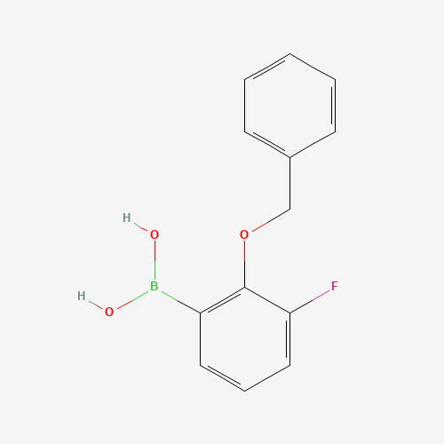 (2-(Benzyloxy)-3-fluorophenyl)boronic acid