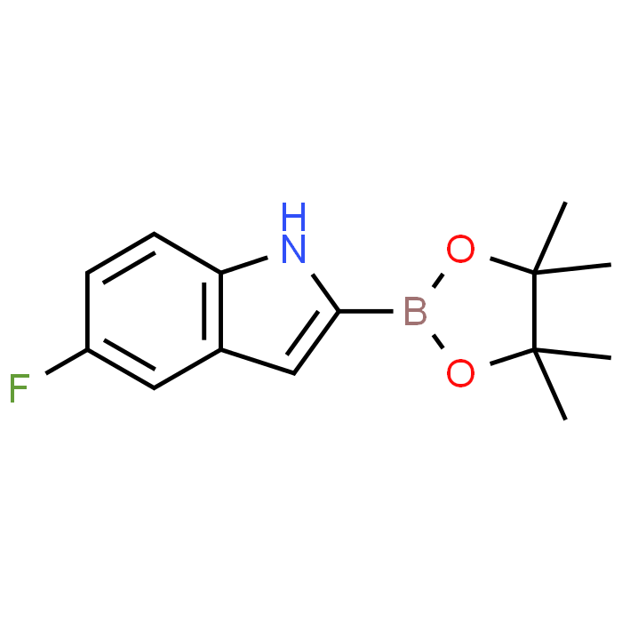 5-Fluoro-2-(4,4,5,5-tetramethyl-1,3,2-dioxaborolan-2-yl)-1H-indole - Achmem