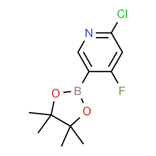 2-Chloro-4-fluoro-5-(4,4,5,5-tetramethyl-1,3,2-dioxaborolan-2-yl)pyridine