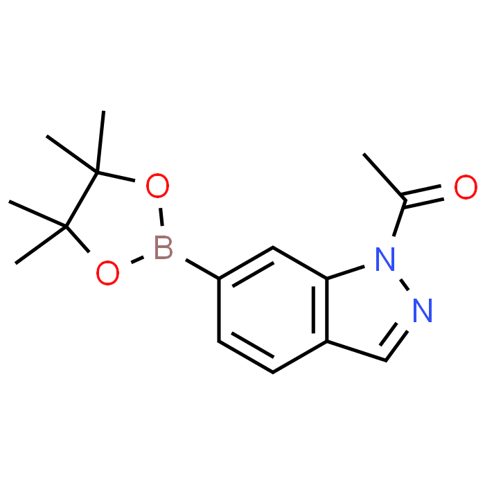 1-(6-(4,4,5,5-Tetramethyl-1,3,2-dioxaborolan-2-yl)-1H-indazol-1-yl)ethanone