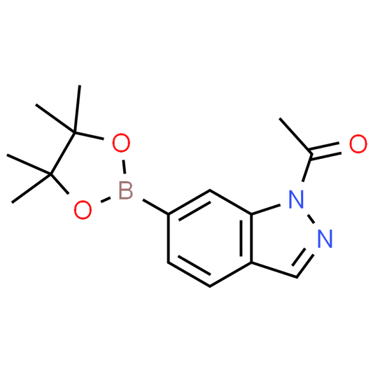 1-(6-(4,4,5,5-Tetramethyl-1,3,2-dioxaborolan-2-yl)-1H-indazol-1-yl)ethanone