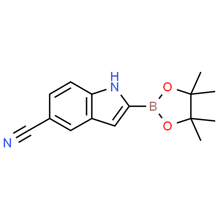 2-(4,4,5,5-Tetramethyl-1,3,2-dioxaborolan-2-yl)-1H-indole-5-carbonitrile