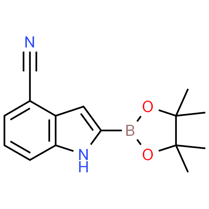 2-(4,4,5,5-Tetramethyl-1,3,2-dioxaborolan-2-yl)-1H-indole-4-carbonitrile