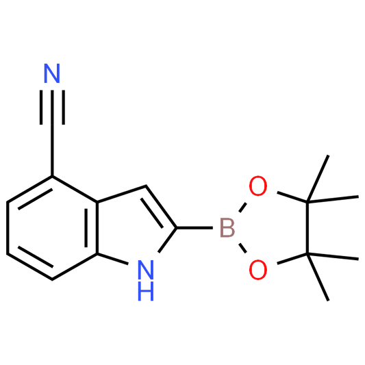 2-(4,4,5,5-Tetramethyl-1,3,2-dioxaborolan-2-yl)-1H-indole-4-carbonitrile