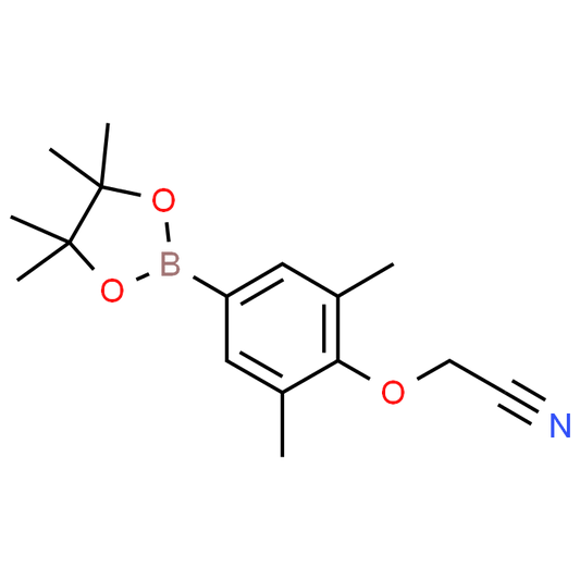 2-(2,6-Dimethyl-4-(4,4,5,5-tetramethyl-1,3,2-dioxaborolan-2-yl)phenoxy)acetonitrile