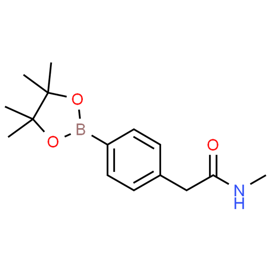 N-Methyl-2-(4-(4,4,5,5-tetramethyl-1,3,2-dioxaborolan-2-yl)phenyl)acetamide