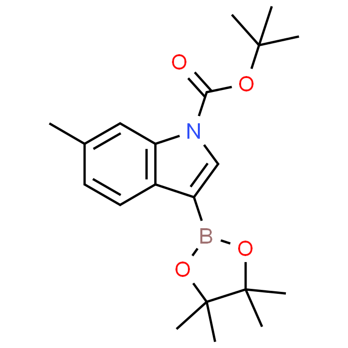 tert-Butyl 6-methyl-3-(4,4,5,5-tetramethyl-1,3,2-dioxaborolan-2-yl)-1H-indole-1-carboxylate