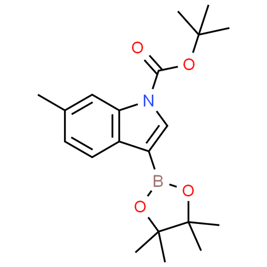 tert-Butyl 6-methyl-3-(4,4,5,5-tetramethyl-1,3,2-dioxaborolan-2-yl)-1H-indole-1-carboxylate